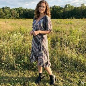 VTG Jody California Floral Dress Size XL Cottagecore‎ Whimsigoth Fairy Grunge